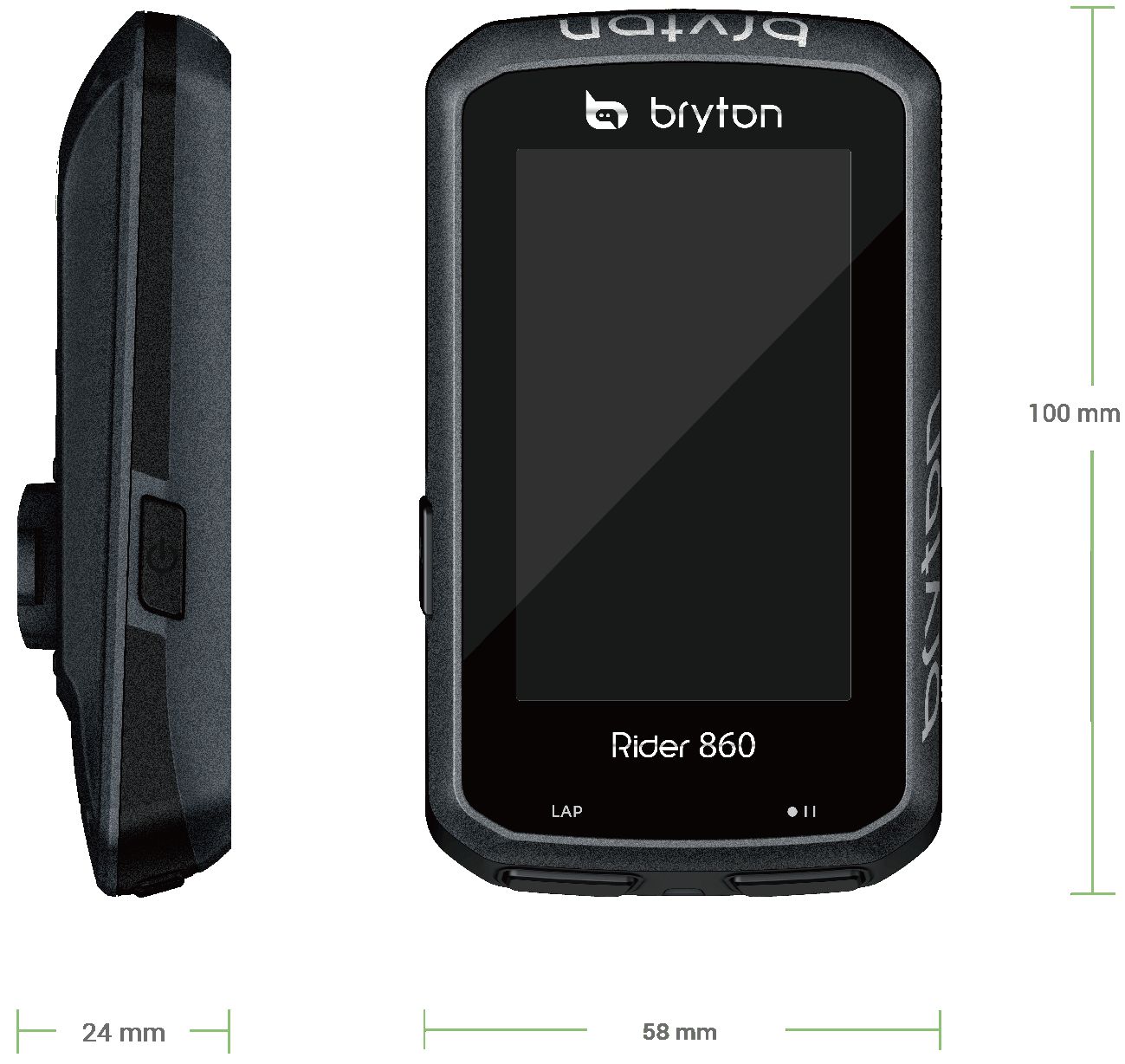 BRYTON ( ブライトン ) GPS サイクルコンピューター RIDER860T