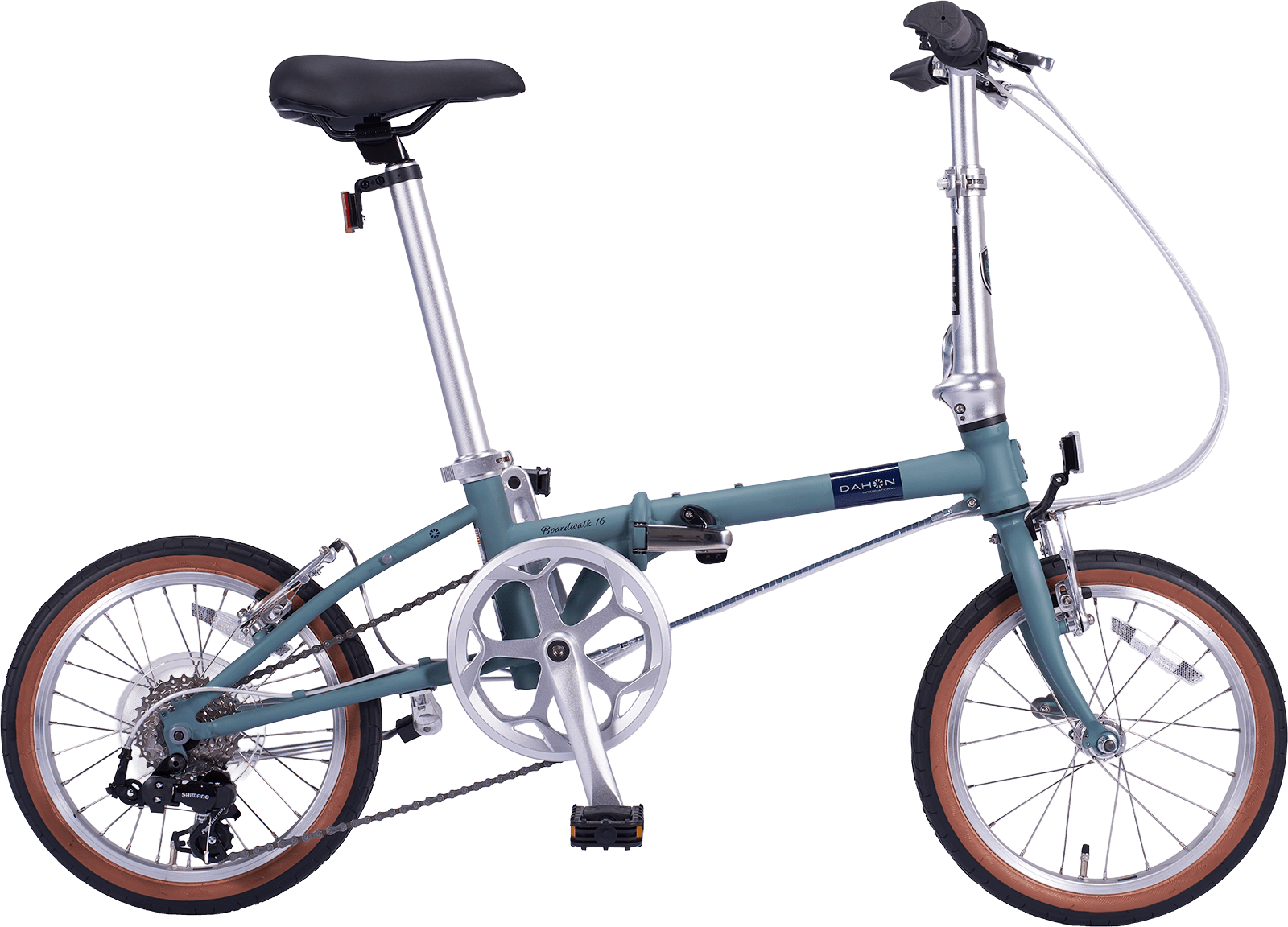 DAHON broad walk 折りたたみ自転車 濃いめのグリーン DAHON broad walk 折りたたみ自転車 濃いめのグリーン DAHON