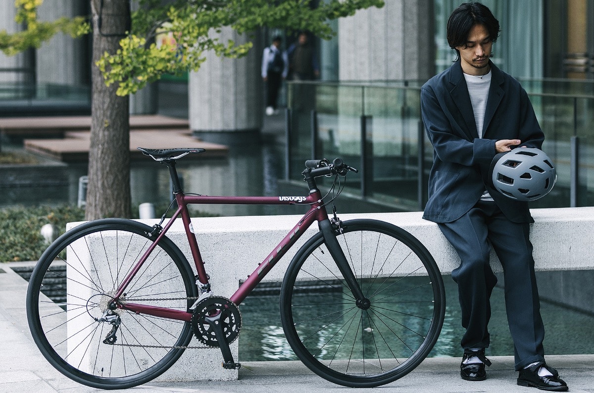 FUJI ( フジ ) ロードバイク AKILAH ( アキラ ) マット レッド 52