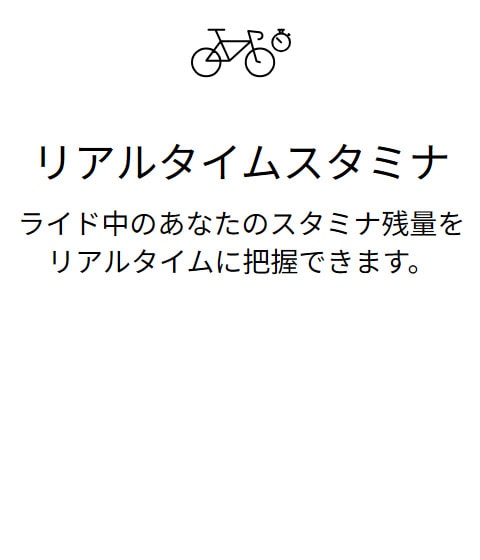 リアルタイムスタミナ