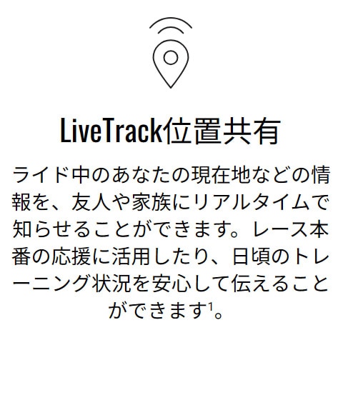 LiveTrack位置共有
