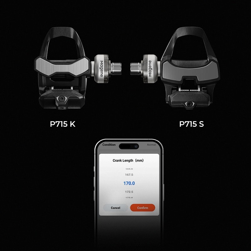 Magene P705 パワーメーター付きペダル Magene P705 パワーメーター付きペダル - メルカリ