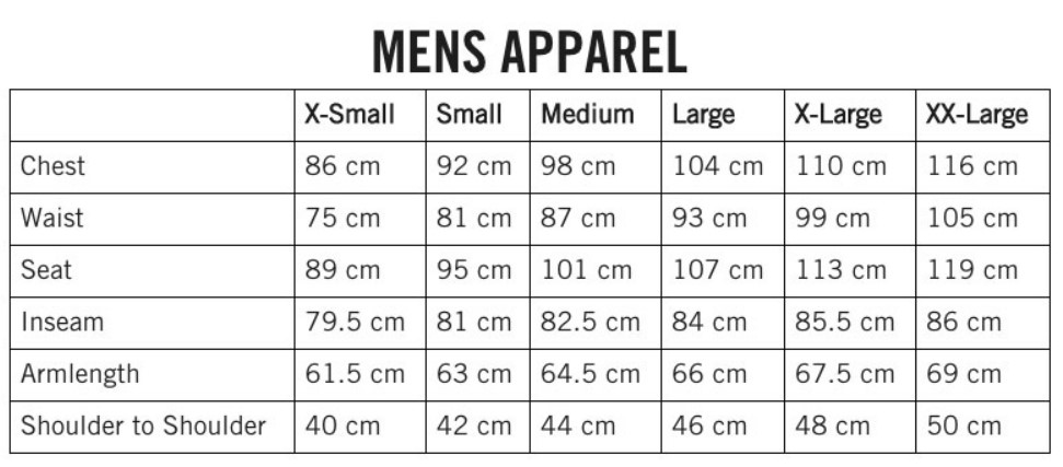 POC-men-apparel-sizechart