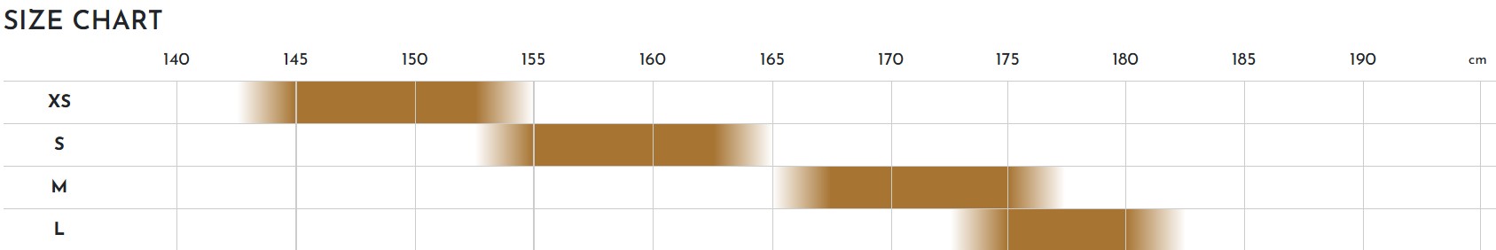 サイズチャート画像