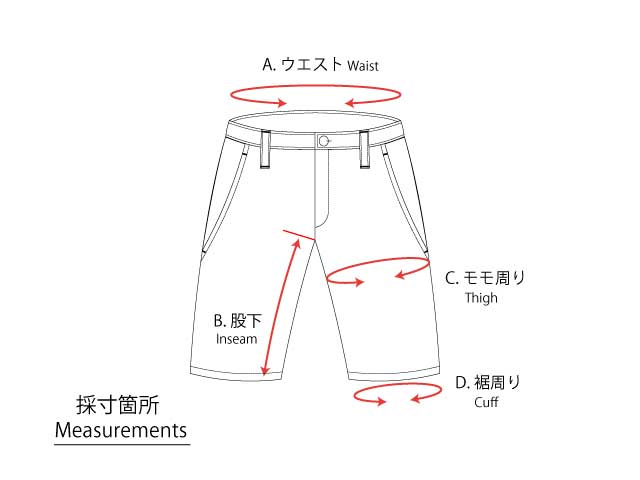 サイズチャート画像