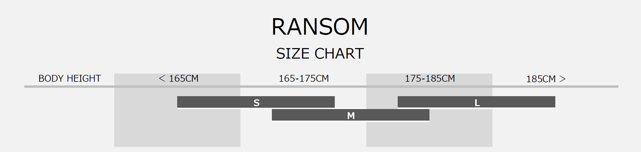 サイズチャート画像