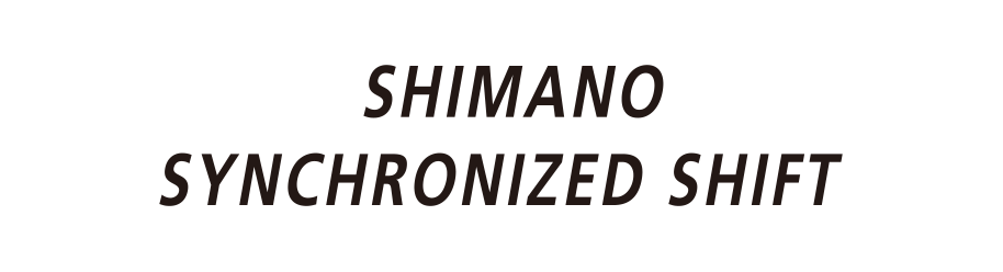 SHIMANO SYNCHRONIZED SHIFT