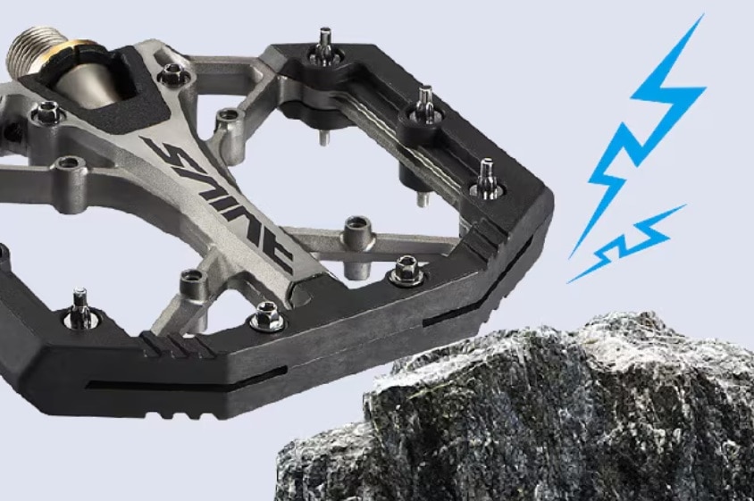 SHIMANO ( シマノ ) フラットペダル SAINT フラットペダル | 自転車