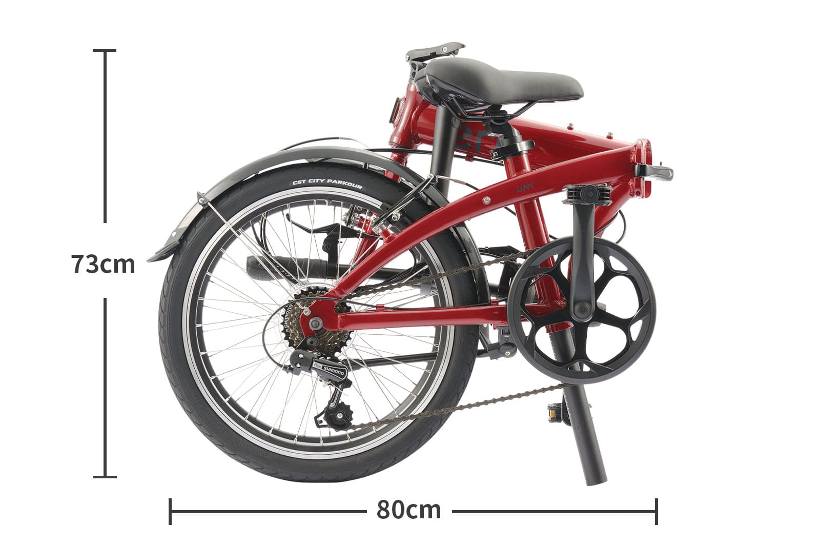 TERN ( ターン ) 折りたたみ自転車 LINK A7 ( リンク A7 ) ブルー