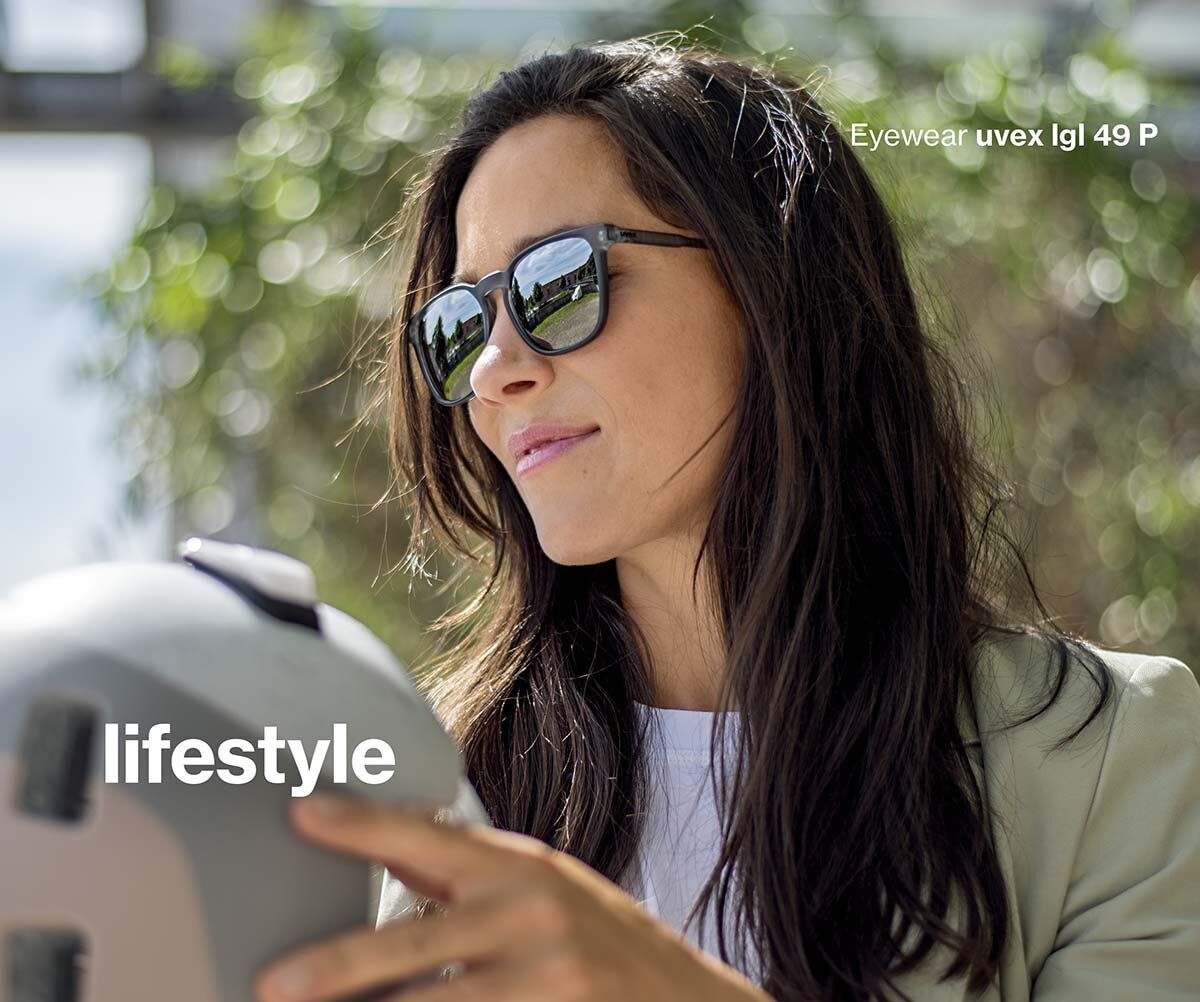 UVEX ( ウベックス ) サングラス LGL 49 P ダークブラウンマット