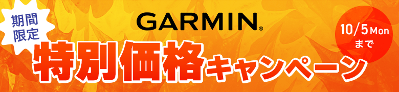 GARMIN ���ʉ��i�L�����y�[��