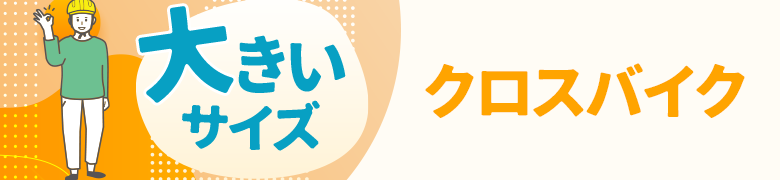 �傫���T�C�Y�u�N���X�o�C�N�v